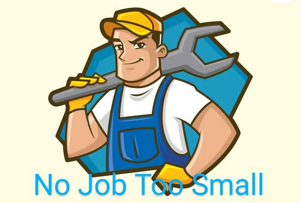 Go Getter’s public handyman illustration with the message No Job Too Small
